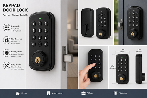 Smart Keyless Waterproof Lock